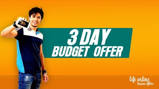 3 day onnet budget offer