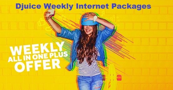 djuice weekly internet packages