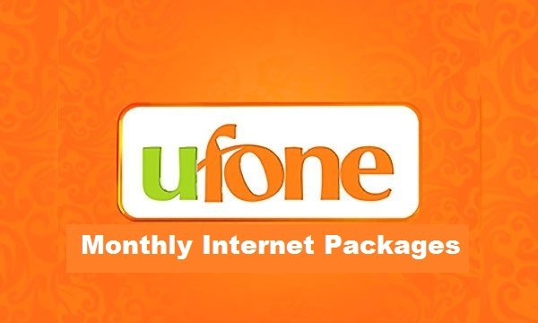 ufone monthly internet package