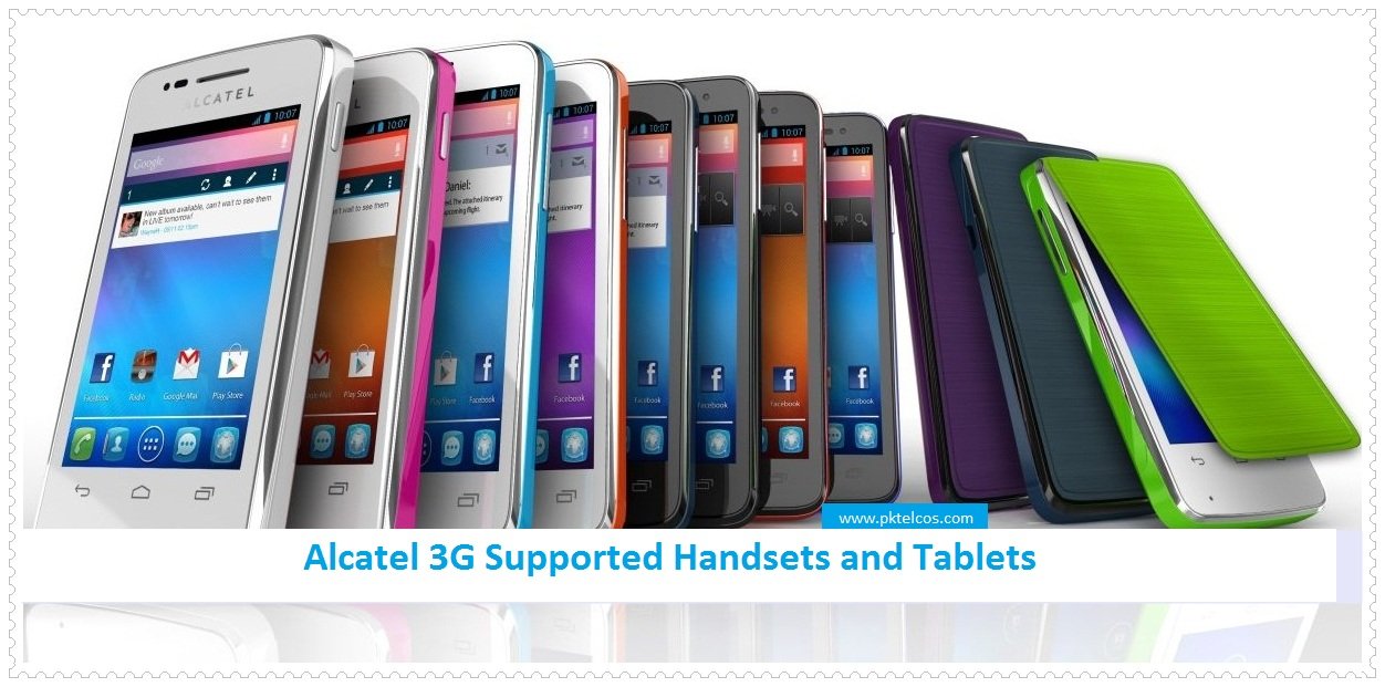 Alcatel 3g supported mobiles