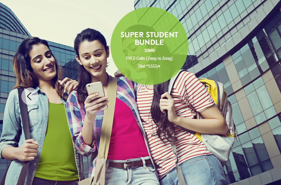 Zong student offer