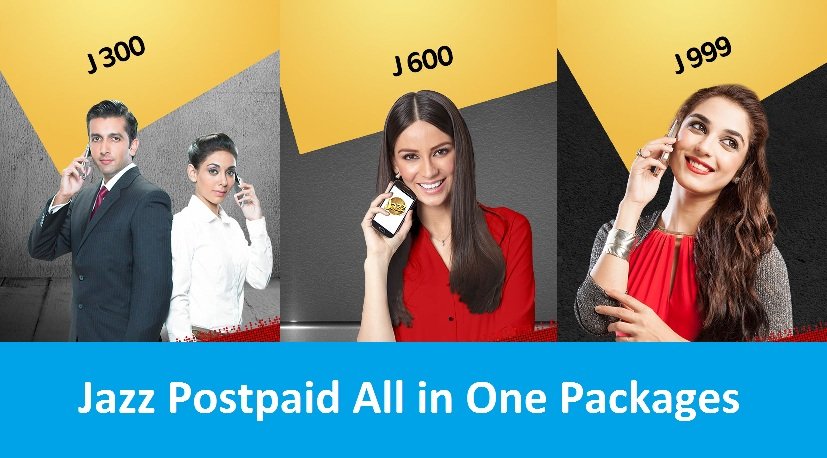  jazz postpaid all in one packages