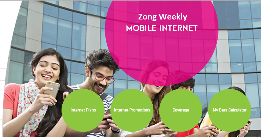 Zong weekly internet package