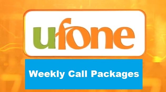 ufone weekly call packages