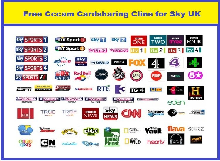 sky uk free cccam cardsharing cline