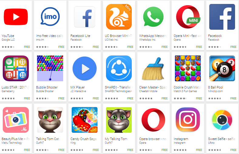 top android apps & games on google play store