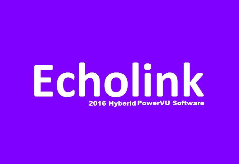 Echolink 2016 Hybrid HD Receiver New PowerVU Key Software