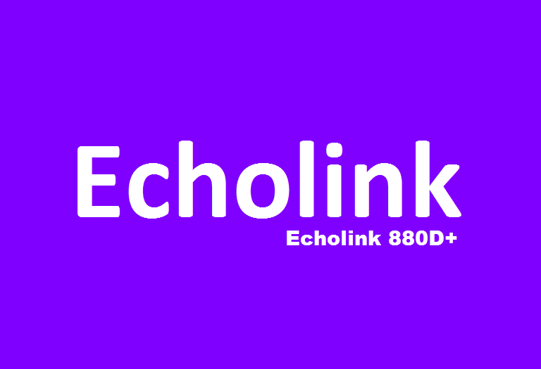 Echolink 880D+ HD Receiver New PowerVU Key Software