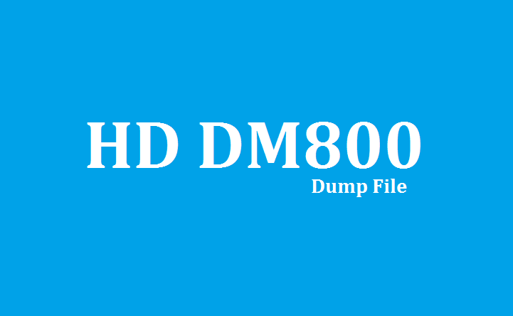 Diamond HD DM800 Receiver New Dump File